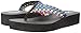 Skechers Cali Women's Vinyassa-Beweave It Flip Flop,Black/Multi Weave,7 B US