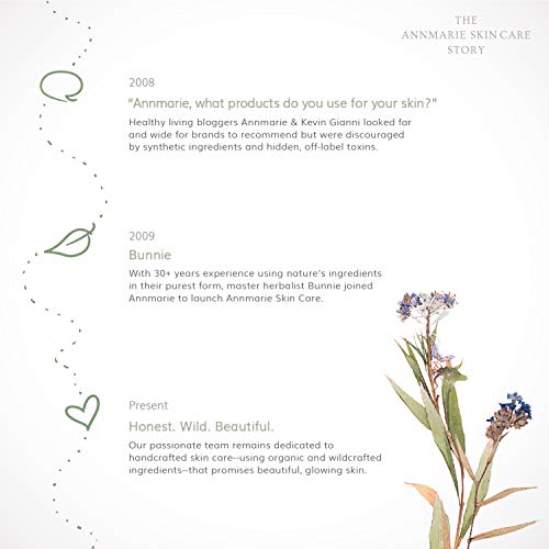Annmarie Skin Care Anti-Aging Facial Oil - Handcrafted, Herb-Infused Moisturizer with Organic, Antioxidant-Rich Jojoba Oil, Chia & Brocolli Seed Oils, Intense Moisturization for Dry, Mature Skin (15ml, 0.5 fl oz) - Thumbnail 5