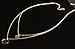 TONSEE Infinity Charm Simple Double Layers Chain Sequins Pendant Necklace
