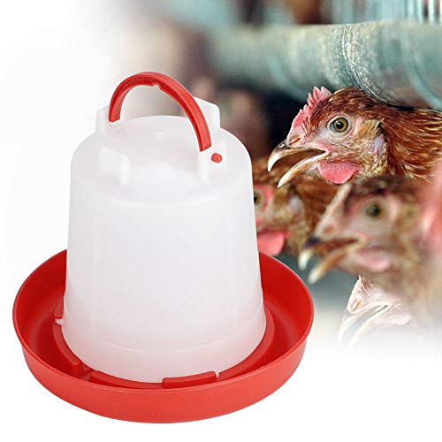 10 Stück Farms Geflügeltrinker, Automatischer Geflügeltrinker für Hühnerfutter Wassereimer, 0,5/1,3 Gallonen (5L)