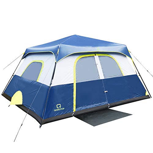 QOMOTOP Camping Tent, 8 Person Instant Set Up Within 1 Minute Tent