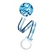 RAZBABY Pacifier Clip Blue, 1 EA