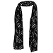 Harry Potter Deathly Hallows Fashion Scarf, Black, OS