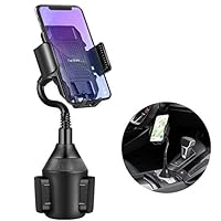 Car Cup Holder Phone Mount, FishOaky Universal Adjustable Automobile Cup Mount Phone Holder Compatible with iPhone Xs XR 8 8plus 7 7Plus Samsung Galaxy S9 S9+ Note 9 S8 S7, All Phones Width 2.1"-3.9"