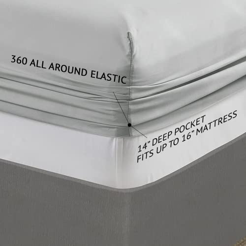 Comfort Spaces Coolmax Moisture Wicking Sheet Set Soft, Fade Resistant