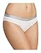 Calvin Klein Women's 3 Pack Radiant Bikini Panty, Grey/White/Black, Medium