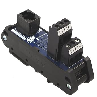 DIN Rail Mounted 1.00 Length Type IMRJ0611 RJ11 Breakout Board ...