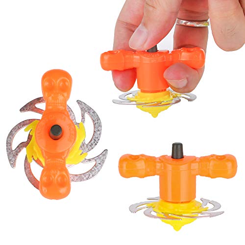 PROLOSO Spinning Tops Set Gyro Gyroscope Launchers Bulk Spinning Toys Party Favors 24 Pcs
