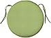 Bullnose Round Outdoor Chair Cushion, 1.5"Hx15"DIAMETER, CANVAS PARROT SUNBRELLA