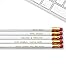 Fresh Prints of CT Boss Babe - Inspirational Pencils Engraved With Funny And Motivational Sayings For School And The Office