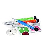 Premium Tool Kit for any Repair - 11 pcs for iPhone 3GS - 4 - 4S - 5 - 5C - 5S - 6 - 6 Plus - 6s - 6s Plus all Models and iPad tool kit Repair Replacement