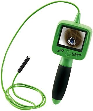 Original As Seen On TV Atomic Beam Lizard Cam Hand-Held Wireless Borescope by BulbHead, Wireless Micro Inspection Camera Includes 3 Tips and Storage Bag