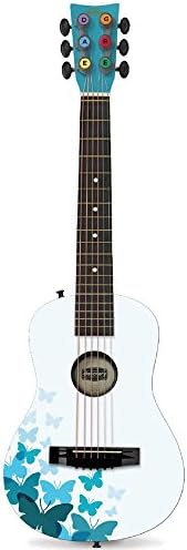 First Act Discovery Acoustic Guitar - White with Butterfly