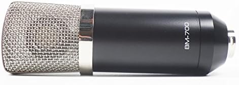 Langboss Professional Studio Broadcasting & Recording Condenser Microphone with XLR Interface Socket for Karaoke Recording Conference KTV Bar etc.