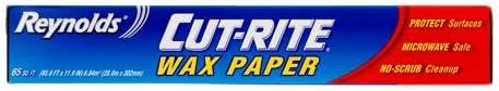 Reynolds Cut Rite Wax Paper - 60 SQ. FT. per roll(Pack of 4)