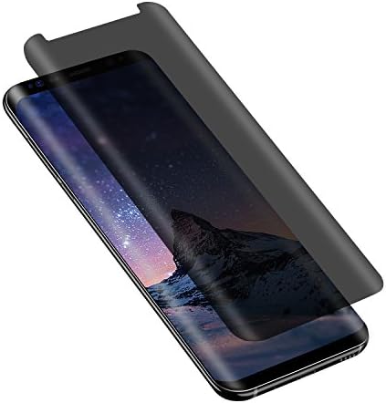 Galaxy S9 PLUS Screen protector, ARCTIC S9 PLUS Privacy Tempered Glass Anti-Spy [3D Curved][Case Friendly] [9H Hardness ] Screen Protector Shield For Samsung Galaxy S9 PLUS (Privacy)