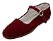 Shoes 18 Womens Cotton China Doll Mary Jane Shoes Ballerina Ballet Flats Shoes 118 Black Micro 9
