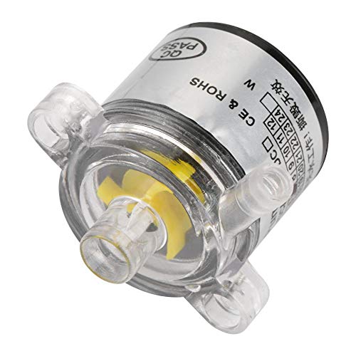 TOPINCN Water Pump, Mini 12V 7W Plastic Electric Brushless for Fish Pond Drinking Fountain Juicer