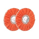 8" Orange Airway Buffing Wheel,5/8'' Arbor Hole,16