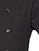 Black Lightweight Long Sleeve Chef Coat