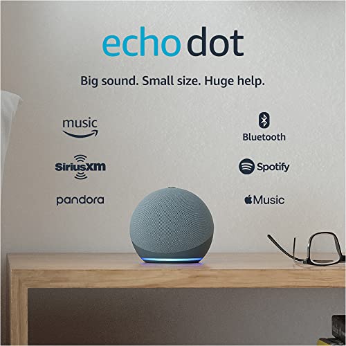 Echo Dot (4th Gen) Smart speaker with Alexa Twilight Blue in