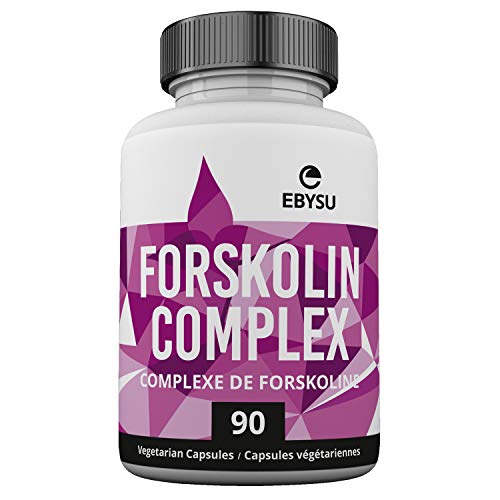 EBYSU Forskolin Extract - 90 Capsules Weight Loss & Appetite Suppressant Supplement - Diet Pills & Belly Buster Supplement - Metabolism Booster, Carb Blocker & Fat Burner for Women and Men - Beauty Health Cleanse