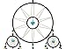 Urdeoms Large Black Dream Catchers for Bedroom Adult Merkaba Turquoise Boho Dream Catcher Wall Decor for Boys Teen Room Decor Dorm Living Room Hanging Decoration Festival Gifts(NO.32)