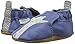 Robeez Boys' Soft Soles, Genius Blue, 12-18 Months M US Infant
