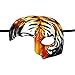 Lubber Tiger Animal Half Mask for Halloween Party Costume Masquerade