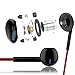 Vomercy Headphones In-Ear Earbuds with Microphone Stereo Wired iPhone Earphones