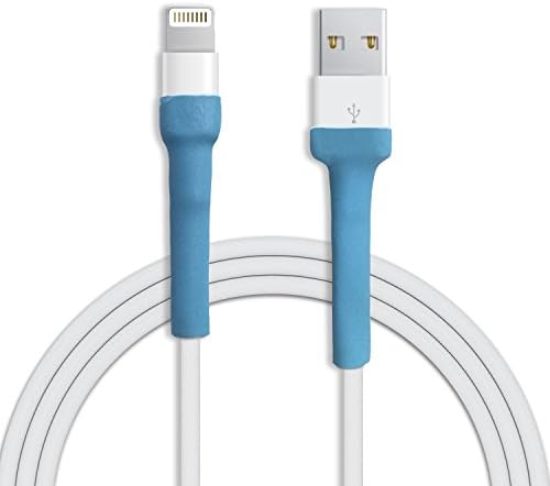 The Wire Protector Lightning Cable Edition for iPhone7/7 Plus 6/6s Plus 5s/5c/5, iPad Pro Air 2, iPad mini 4 3 2, iPod touch 5th gen / 6th gen / nano 7th gen (blue)