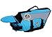 VIVAGLORY Front Float Dog Life Vest, Dog Life Jacket for Swimming & Boating, Swimming Vest with Chin Float & Handle, Ripstop & Buoyancy for Puppy Doggy, XS, Blue