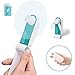 Supabear Personal Handheld Fan, Mini Portable Pocket Fan, Small Lightweight USB Rechargeable for Home Sports Outdoor Travel, 2 Speed Powerful Wind (Turquoise)