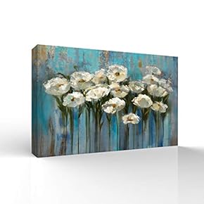 Vintage Flower Painting for Bedroom Living Room