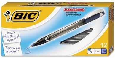 Bicfpin11Be - Bic Intensity Fine Point Permanent Marker Pens