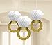 Amscan 290047 Honeycomb Ring Hanging Decorations, 3 pcs