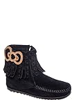 Minnetonka Girls' Hello Kitty Fringe Boot Moc Toe - 2295K