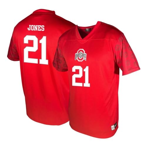 Genuine Collective Brenten Jones - 21 Ohio State Buckeyes Nil Football Jersey,…