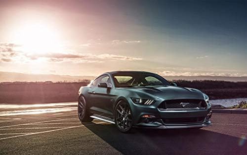 Ford Mustang GT for Velgen Wheels Car Poster Print (24x36 Inches)
