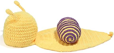 Cute Baby Infant Snail Costume Photo Photography Prop 0-6 Months Newborn