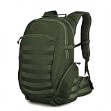 Mardingtop 35L Tactical Backpacks Molle Hiking daypacks for Camping Hiking Military Traveling (M6227-Army Green, 35L)