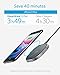Anker USB-C Wireless Charger, 15W Fast Wireless Charging Pad, Qi-Certified, 7.5W Fast Charge iPhone Xs/XS Max/XR/X/8/8 Plus, 10W for Galaxy Note 9/S9+/S9, PowerWave 15 Pad (with Quick Charge Adapter)