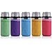 Beautyflier Neoprene Bottle Insulator Sleeve Collapsible Drink Slim Can Cover for 12 Ounce Energy Drink Beverage Beer Can (Beer Pattern, 5)