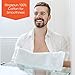 TALVANIA Washcloths Towels 24 Pack Super Absorbent Terry Towel 100% Ring Spun Cotton White Wash Cloth with Border Design Ideal for Face Wash Multi-Purpose Gym Spa Home Bath Towel 12