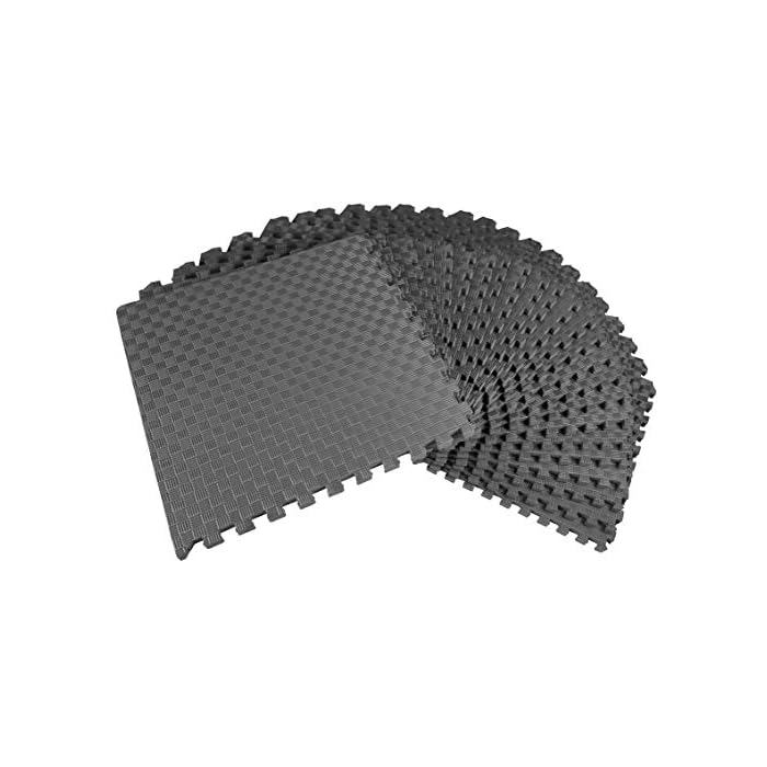 BalanceFrom Puzzle Exercise Mat with EVA Foam Interlocking Tiles Home