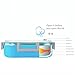 Lille 32oz Stainless Steel Leakproof Lunch Box, insulated bento box/Food Container with Insulated Lunch Bag | Adults, Kids | Men, Women