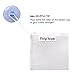 #1 Rated Bath Toy Organizer + 2 Bonus Strong Grip Lock Suction Hooks (White)