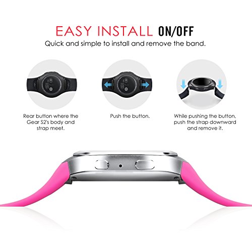 Watch Band Removal Gear S2 Classic Band MoKo Watch Band Compatible