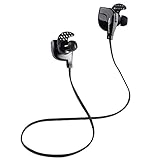 Pulseaudio Sports Wireless Bluetooth Noise Cancellation Headphones for Smartphones - Midnight Black