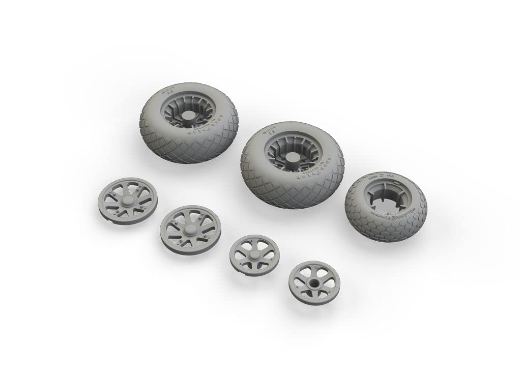 Eduard Brassin 1:48 - P-38F/G Wheels